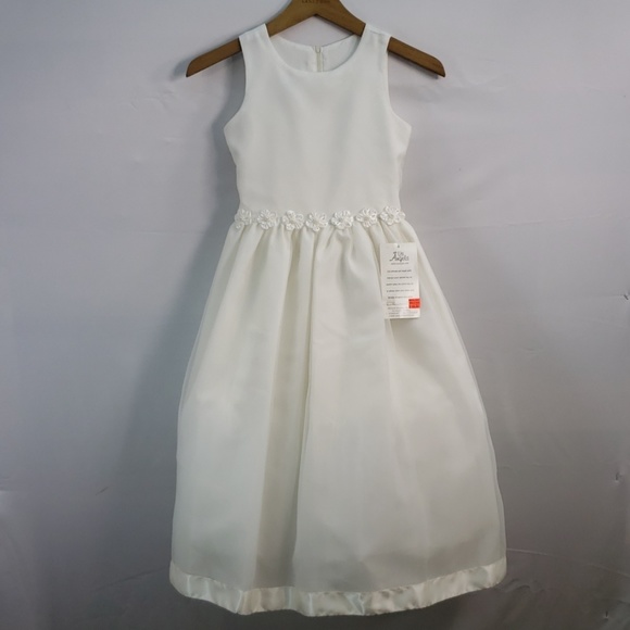 sleeveless organza dress us angels